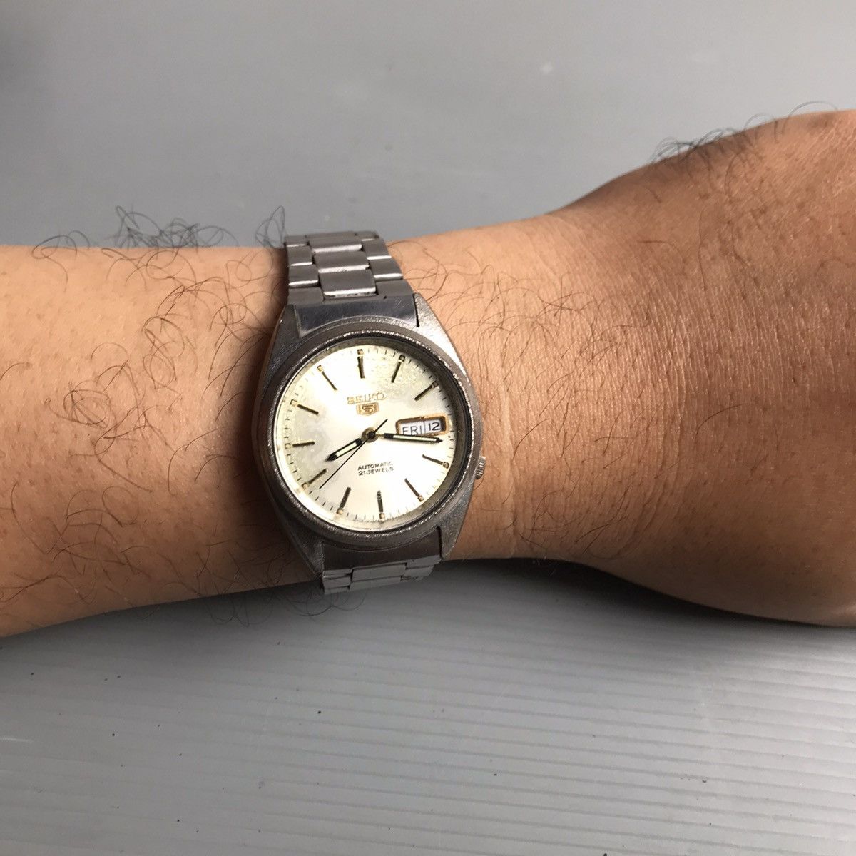 Japanese Brand × Seiko × Vintage Vintage SEIKO JDM 5 7009-3120 analog vintage automatic watch Size ONE SIZE - 8 Thumbnail