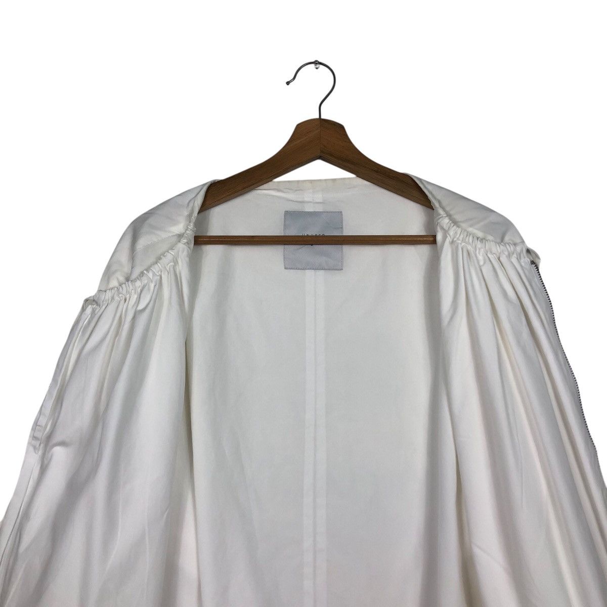 Japanese Brand Rich White Parachute Bike Jacket Unused Refinement Garments Size US M / EU 48-50 / 2 - 16 Thumbnail