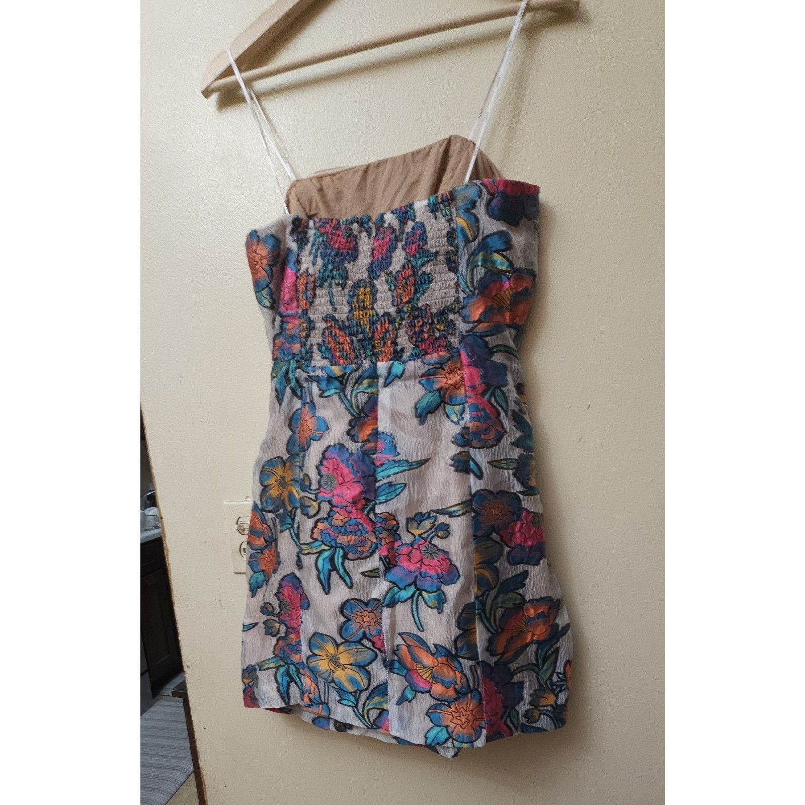 ELLIATT ELLIATT Garden Floral sequin Mini Dress wedding Birthday Size L / US 10 / IT 46 - 3 Thumbnail