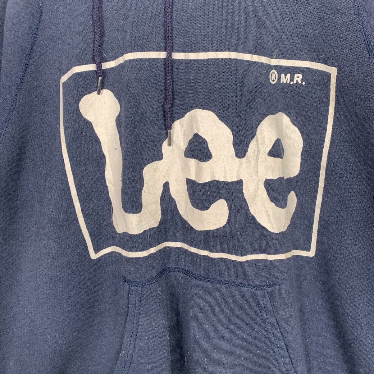 Lee Vintage Lee Big Logo Pullover Hoodie Made In USA Size US L / EU 52-54 / 3 - 13 Thumbnail