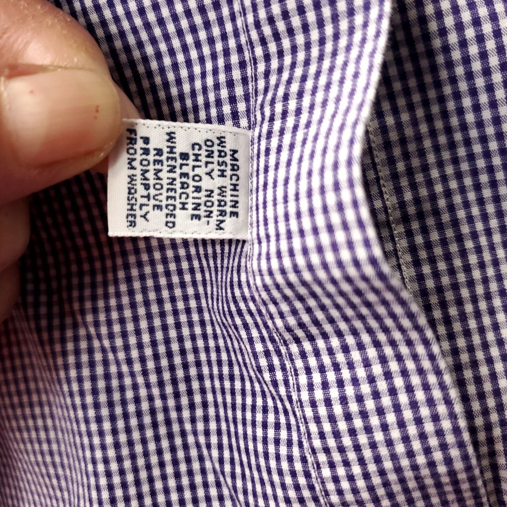 Ralph Lauren Ralph Lauren Dress Shirt Mens 17 Multi Oxford Long Sleeve Collared Button Down Shirt Size 46R - 6 Thumbnail