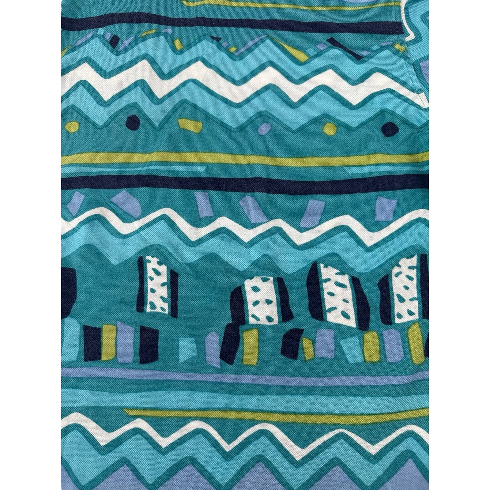 Yves Saint Laurent Yves Saint Laurent All-Over Print Polo Shirt Size US M / EU 48-50 / 2 - 7 Thumbnail