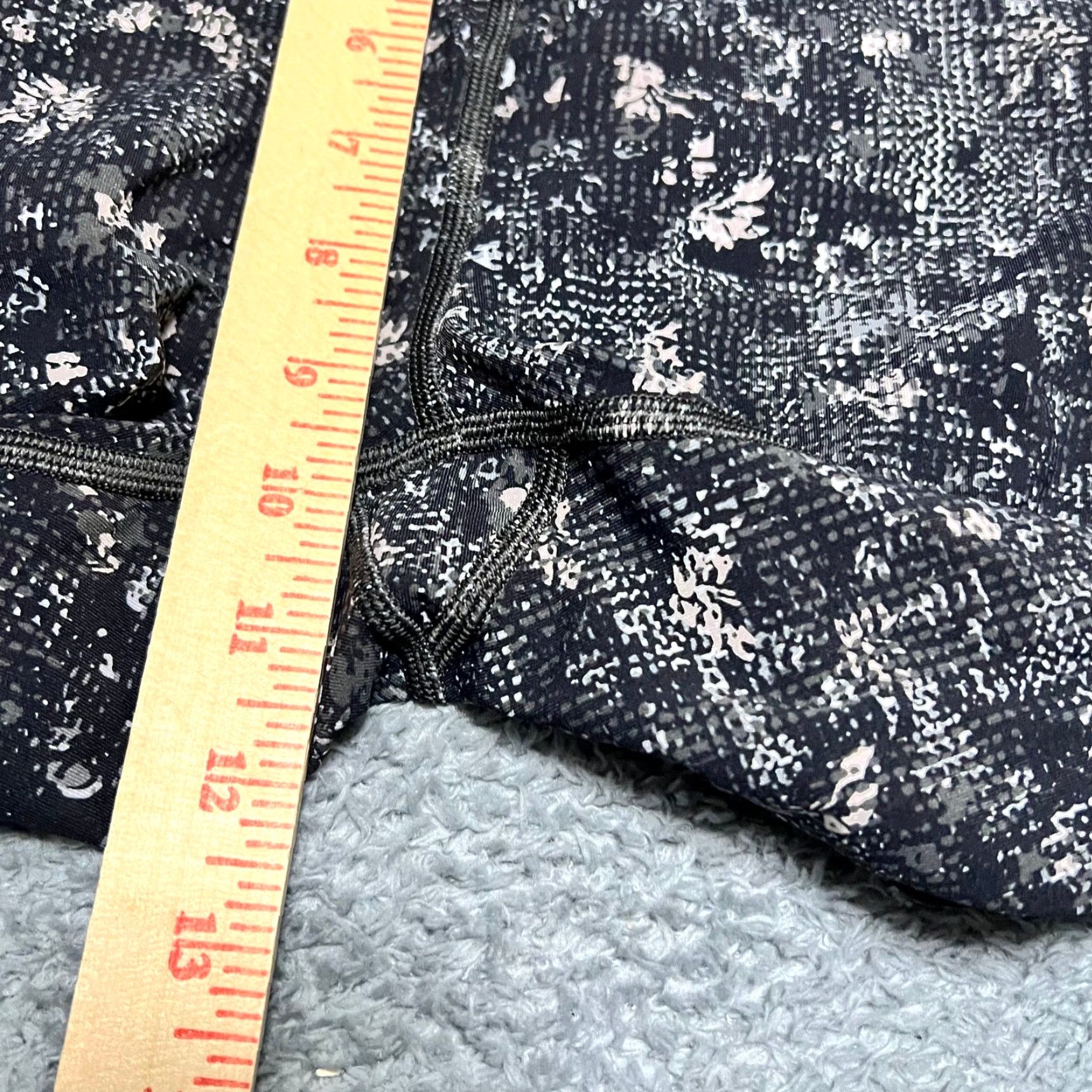 Lululemon Lululemon Leggings Wunder Under 8 Womens 27” Black Patterned Pants Regular Ankle Womens Size 30" / US 8 / IT 44 - 7 Thumbnail