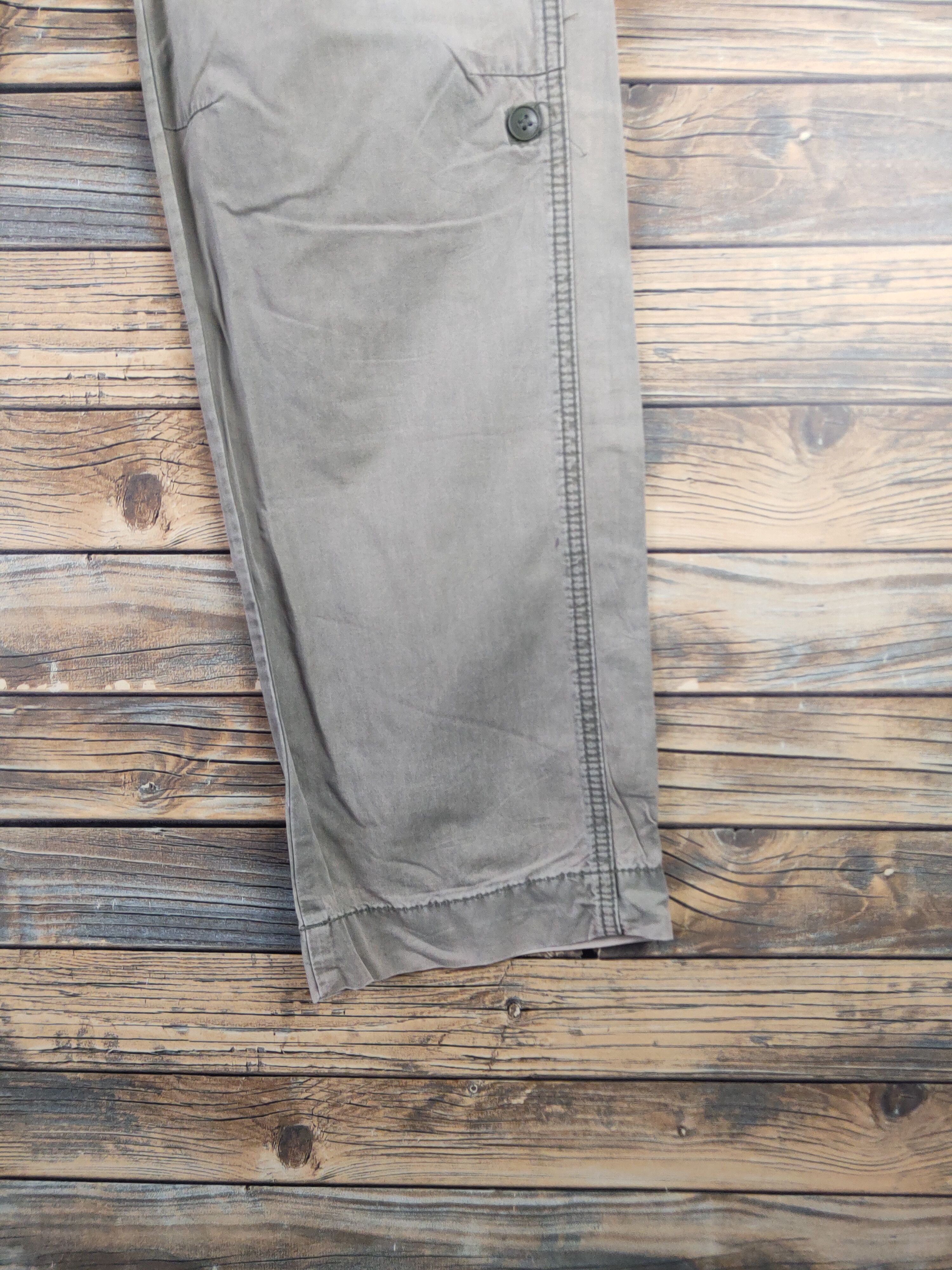 Japanese Brand DL Topvalu Beige Multipocket Cargo Pants #sp46-256T Size US 32 / EU 48 - 7 Thumbnail