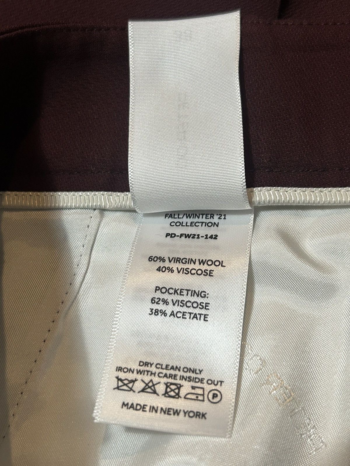 Peter Do FW21 Firefighter Pleated Trousers Size US 28 / EU 44 - 6 Thumbnail