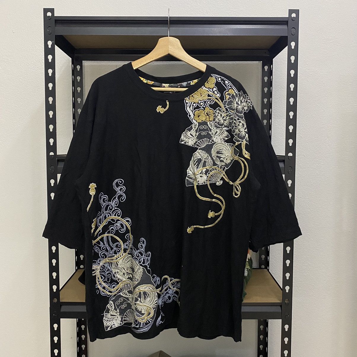Japanese Brand × Vintage Vintage Bullet Noice Japanese Brand Embroidery Tshirt Size US XXL / EU 58 / 5 - 1 Thumbnail