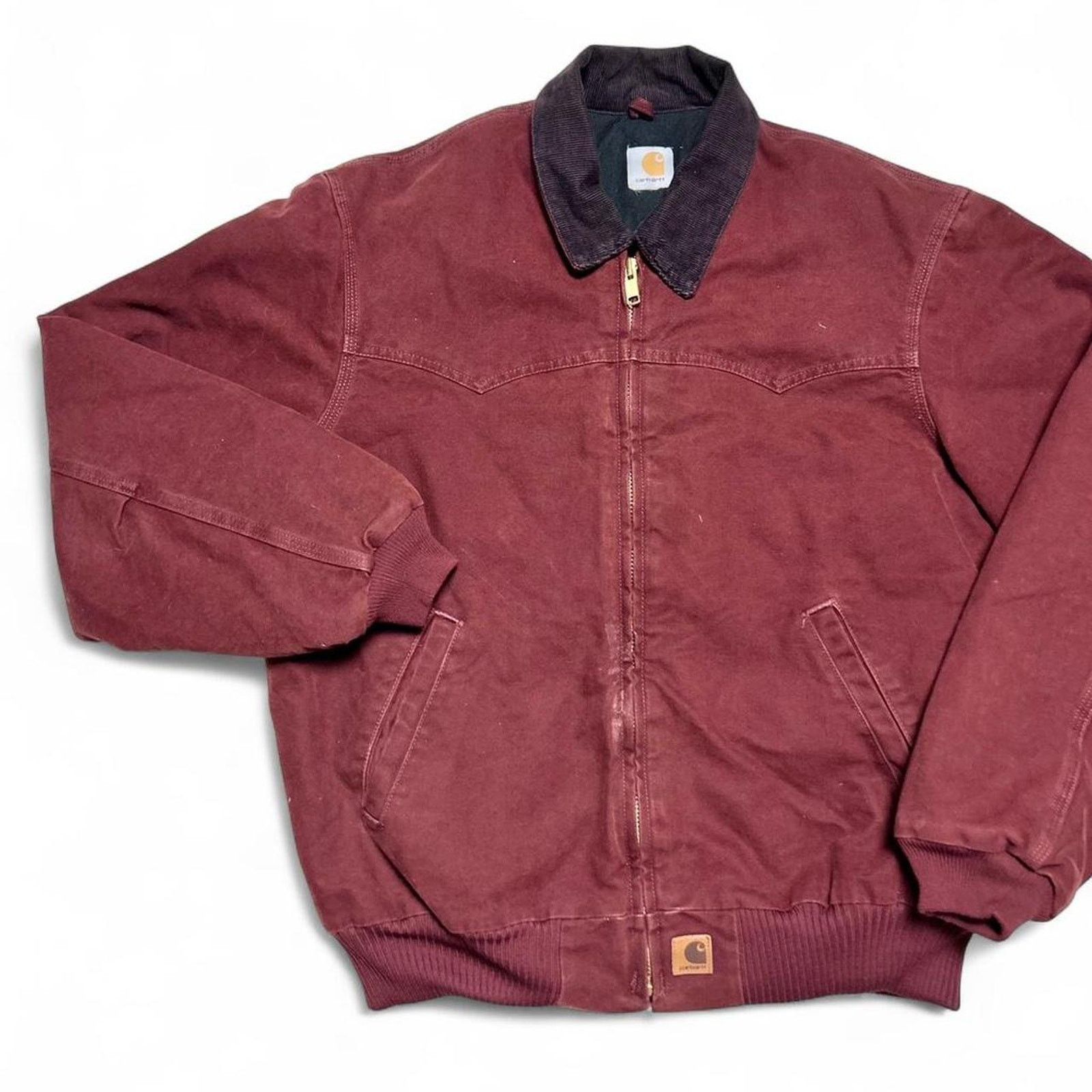 Carhartt Carhartt Santa Fe J14 CLY Vintage Quilt Bomber Jacket XXL Size US XXL / EU 58 / 5 - 4 Thumbnail