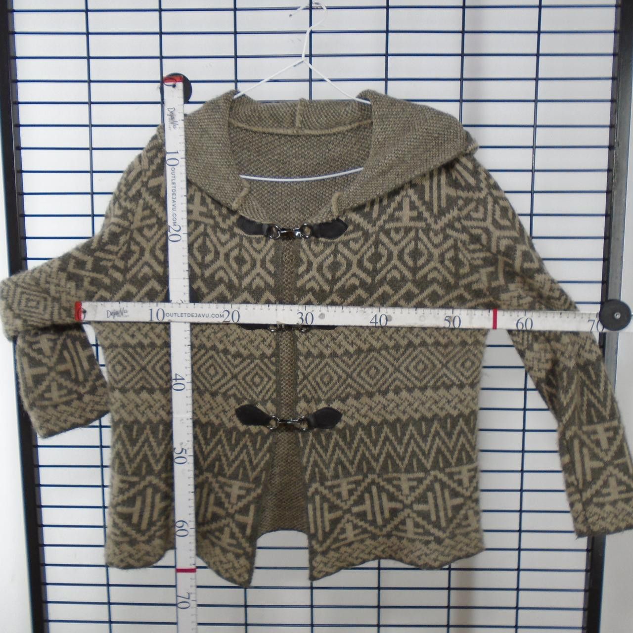 Vintage Women's Cardigan Italy Moda. Brown. M. Used. Very good Size M / US 6-8 / IT 42-44 - 10 Thumbnail
