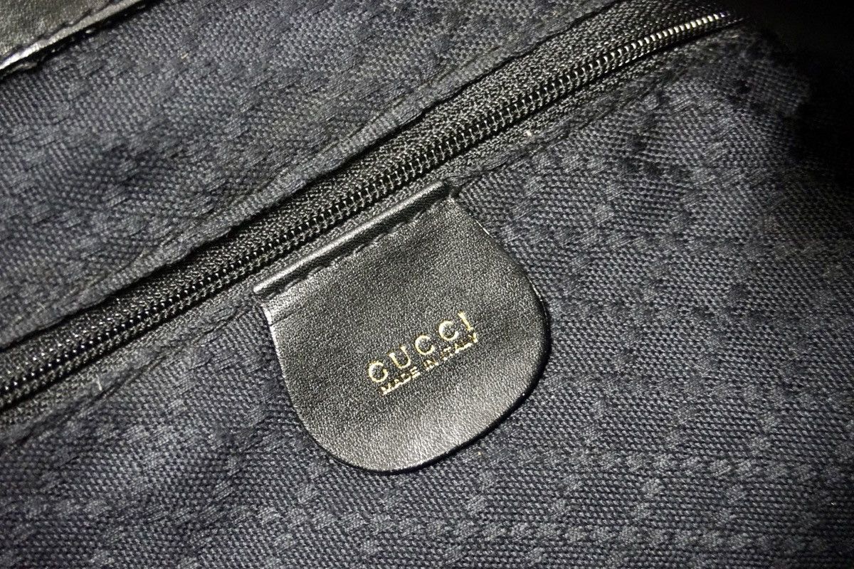 Gucci × Vintage Vtg Gucci bamboo bagpack in great condition Size ONE SIZE - 4 Thumbnail
