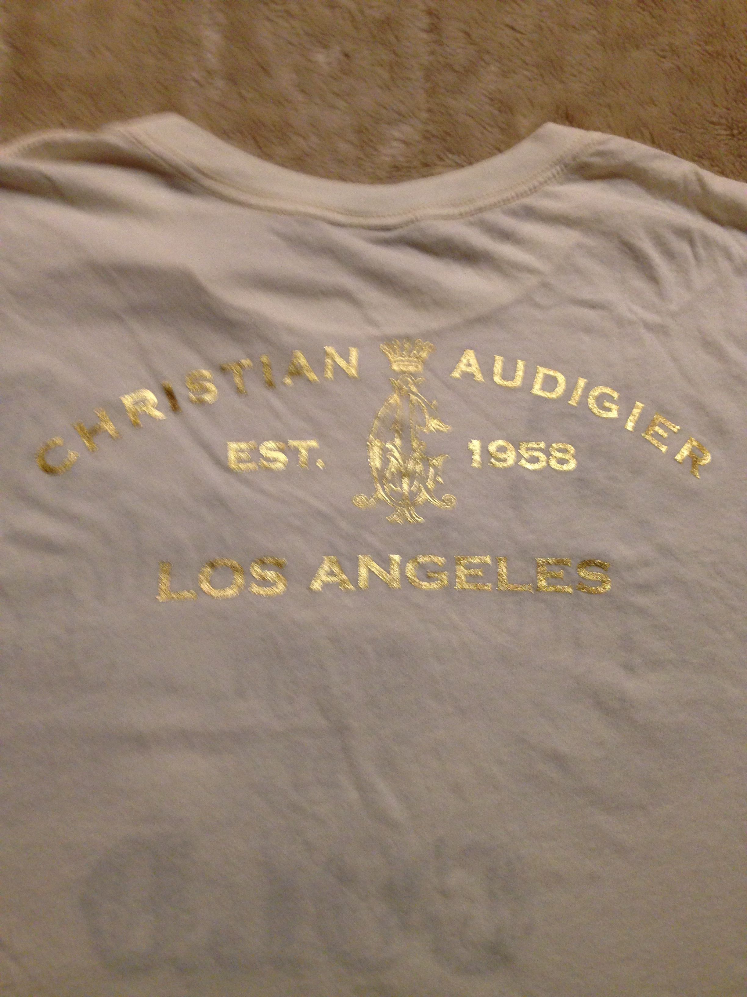 Christian Audigier The World Is Yours and Soul of Gold T-Shirt Size US XXL / EU 58 / 5 - 8 Thumbnail