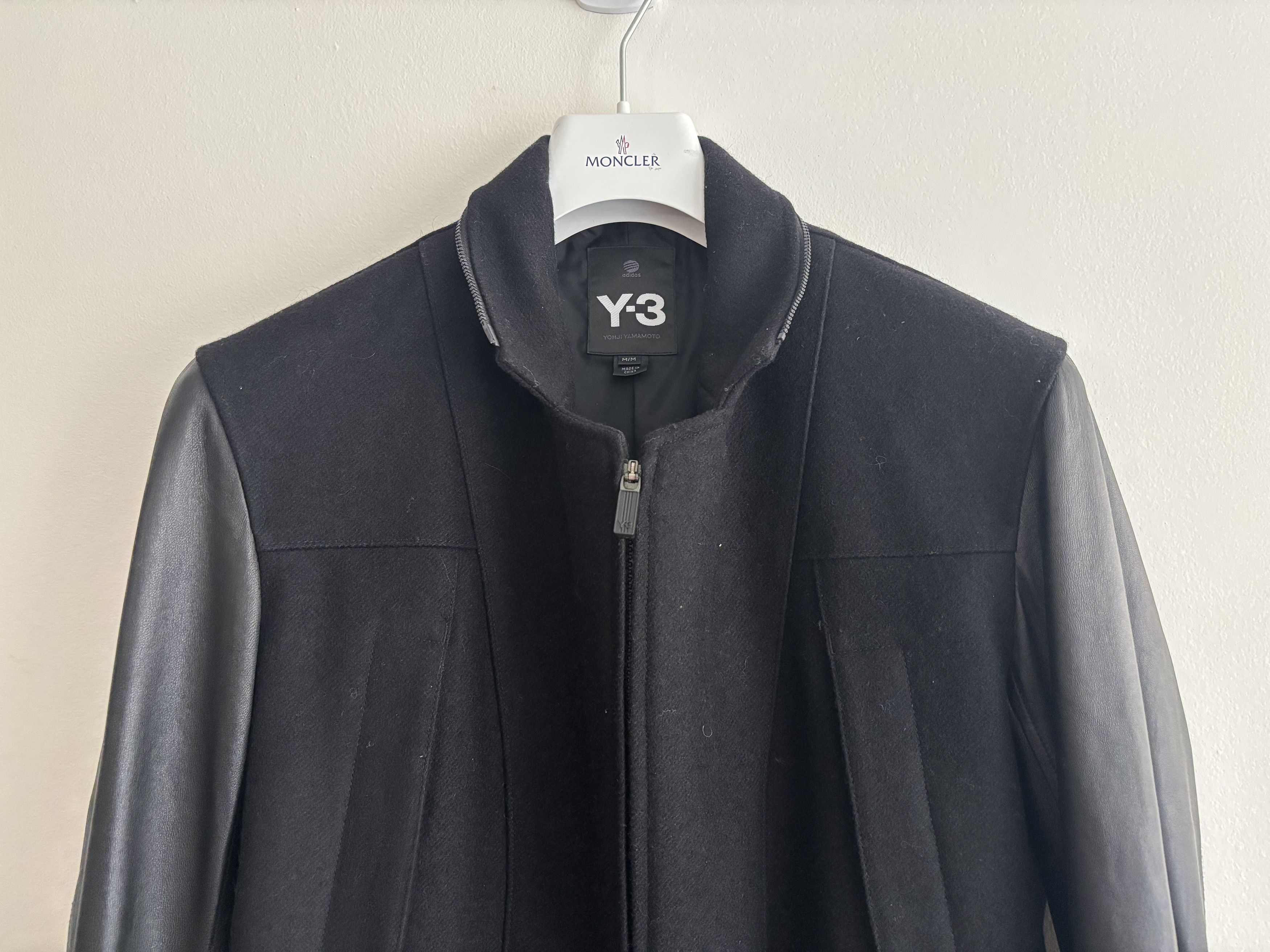 Adidas Hybrid Blazer Varsity Jacket Wool/ Leather AW09 Size US M / EU 48-50 / 2 - 5 Thumbnail