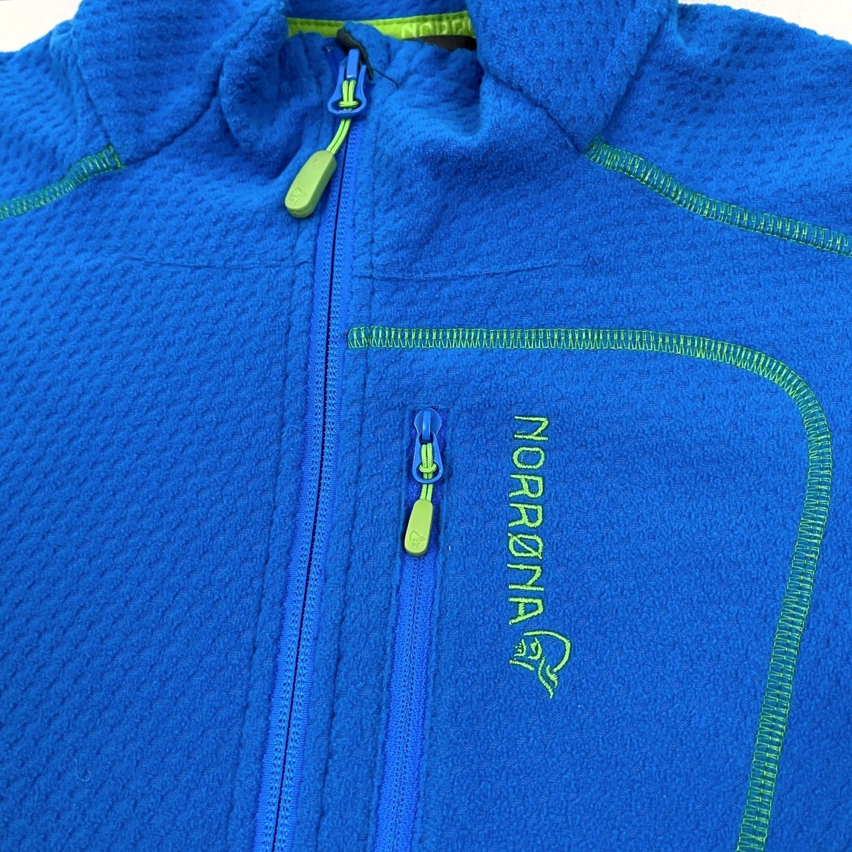 Vintage Norrona Lofoten Warm 1 Jacket Men M Blue Fleece Full Zip Outdoor Midlayer Hiking Shirt Size US M / EU 48-50 / 2 - 4 Thumbnail