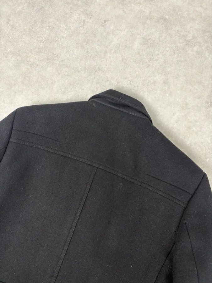 Dior AW2006 Dior Black Buttoned Officer Wool Long Coat by Hedi Slimane Size US M / EU 48-50 / 2 - 7 Thumbnail