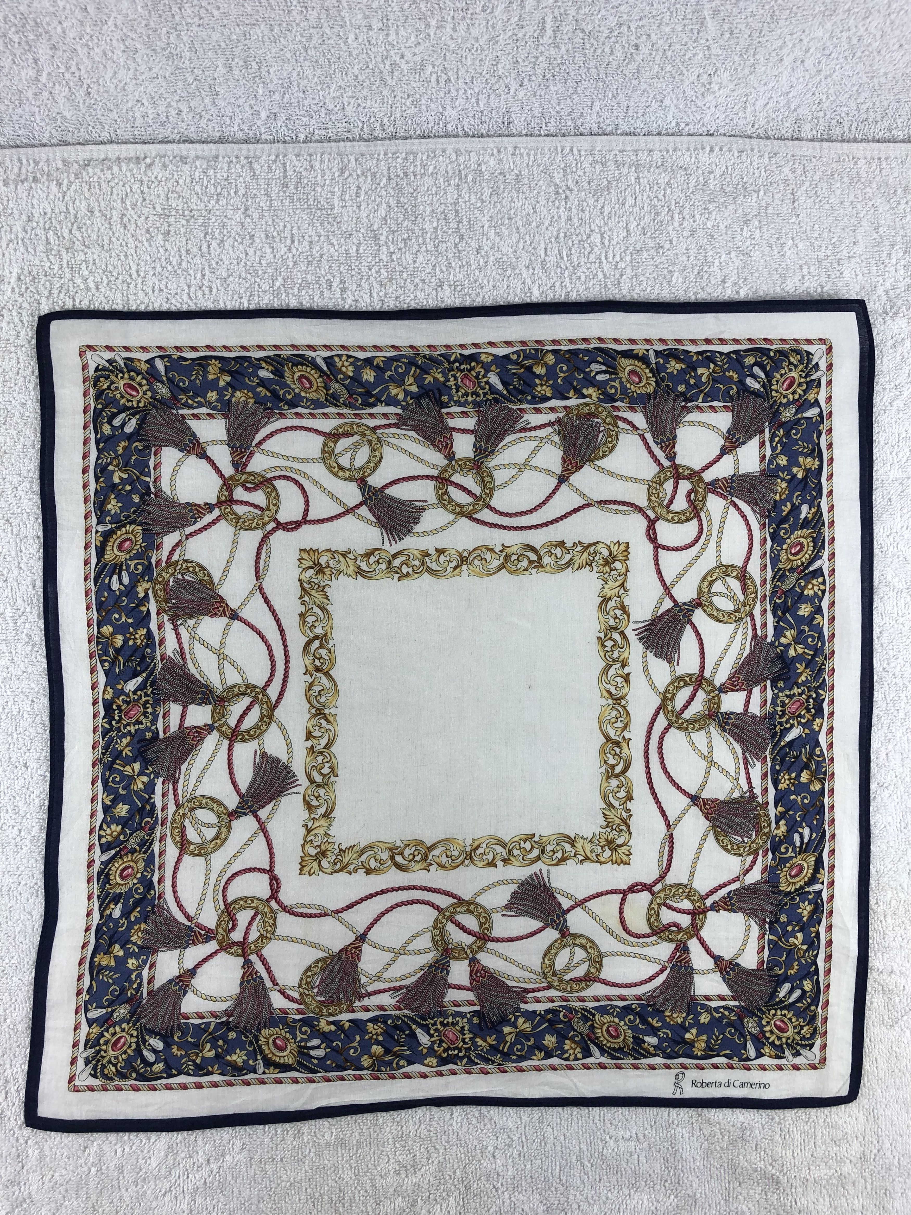 Roberta di Camerino × Vintage Roberta Di Camerino Handkerchief / Bandana / Neckerchief Size ONE SIZE - 3 Thumbnail