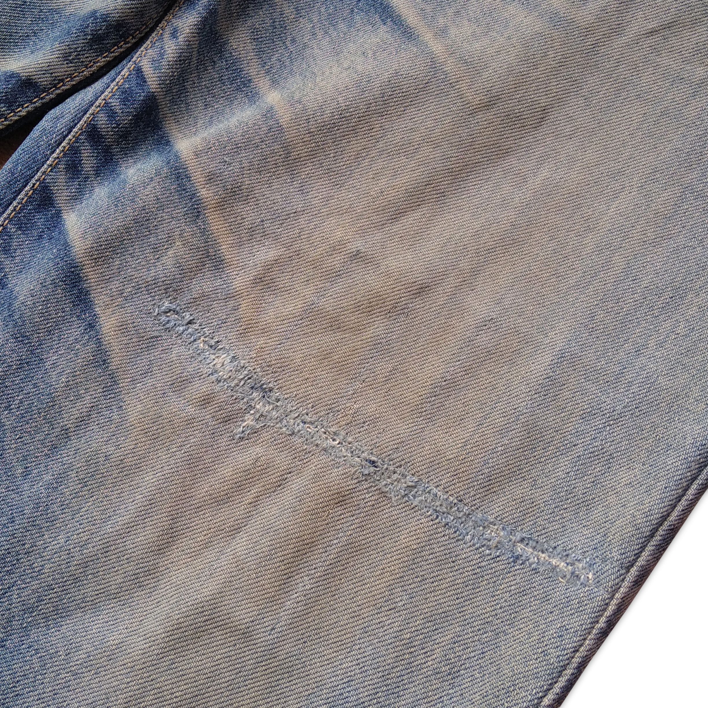 Edwin Vintage 90's EDWIN "US CLASSIC" Worn Denim Size US 34 / EU 50 - 2 Thumbnail