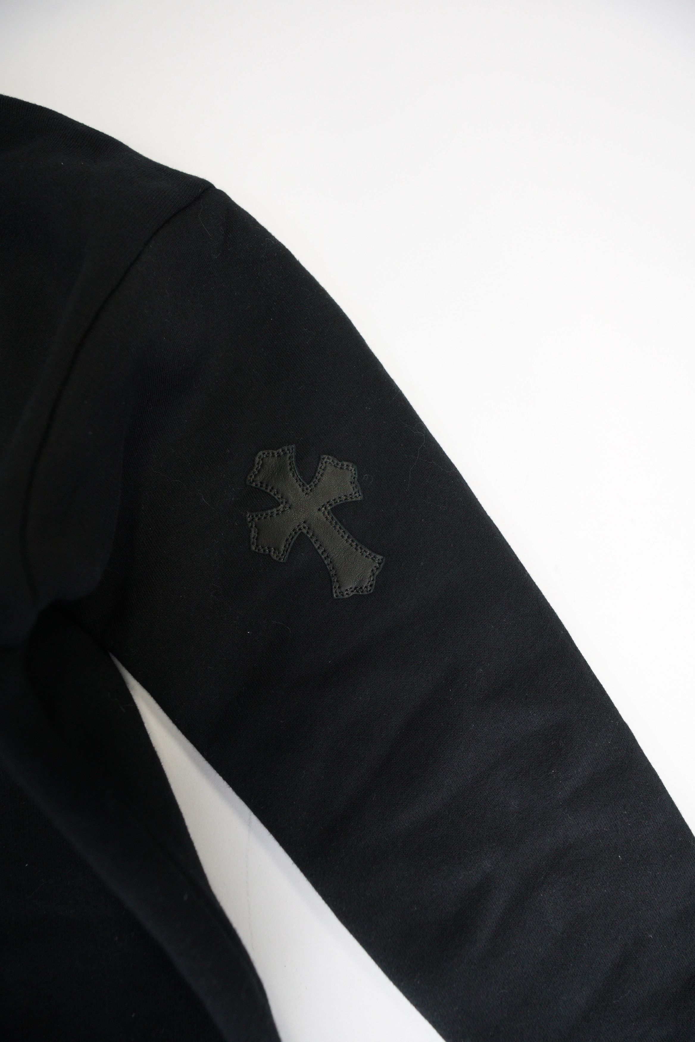 Chrome Hearts Chrome Hearts Ponyhair Multicross Patch Crewneck Sweater Size US XS / EU 42 / 0 - 5 Thumbnail