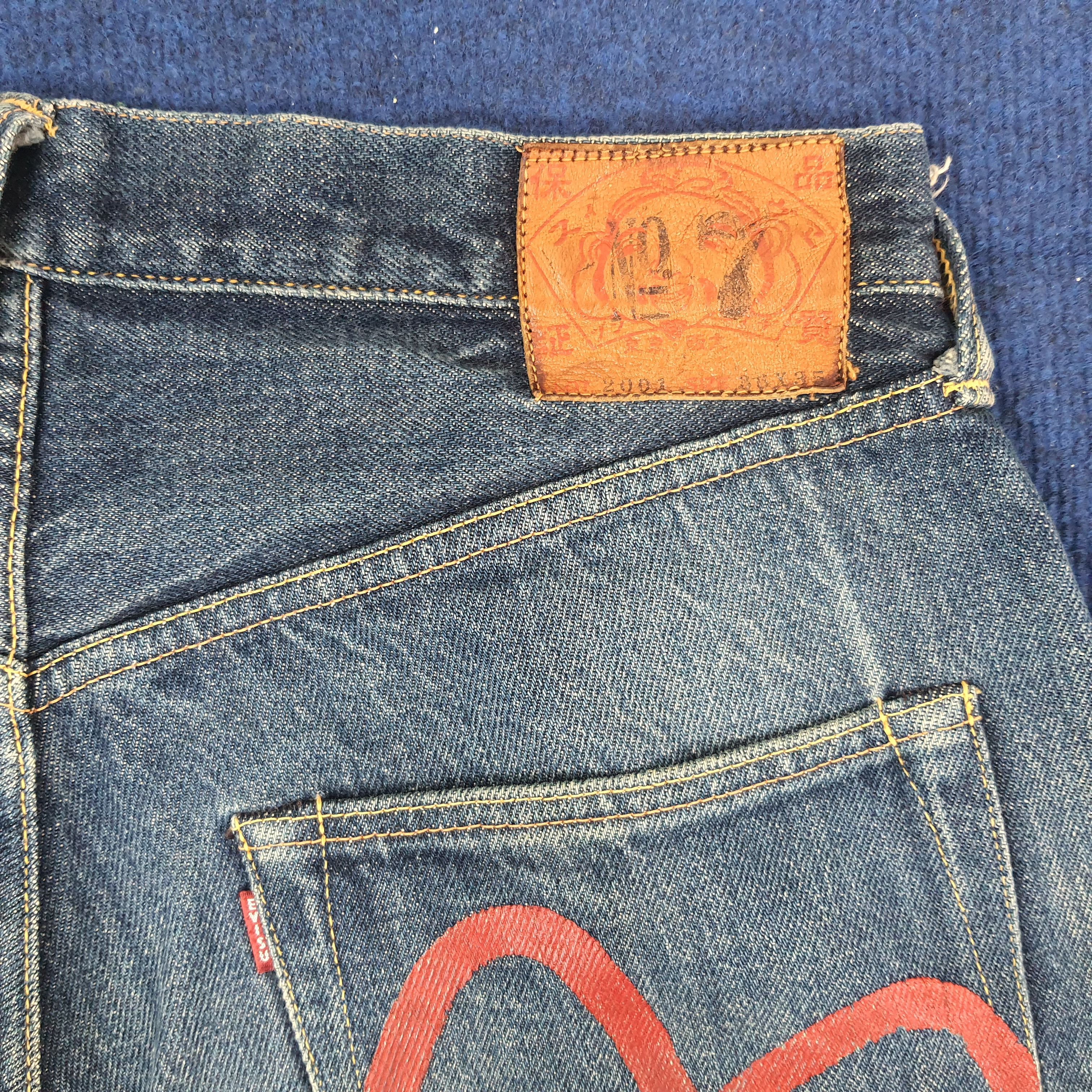 Evisu Vintage Evisu Japan Selvedge Custom Daicock Jeans C228N18 Size US 33 - 5 Thumbnail
