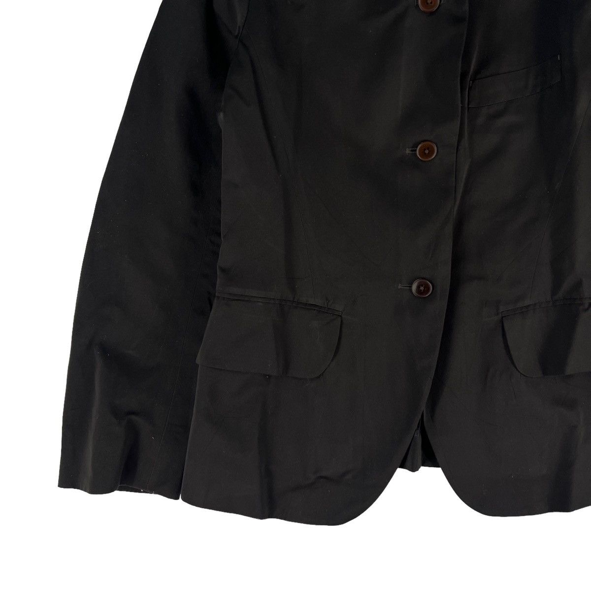 Jil Sander 🔥RICH BLACK - CHORE JACKET J+ JILL SANDER JAPAN MADE Size US L / EU 52-54 / 3 - 6 Thumbnail