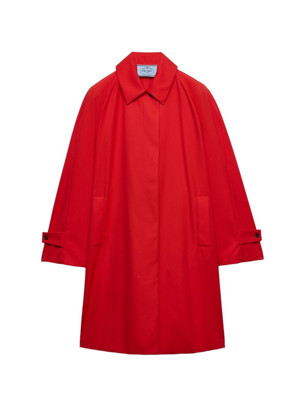 Prada GABARDINE MIDI COAT Size XS / US 0-2 / IT 36-38 - 1 Thumbnail