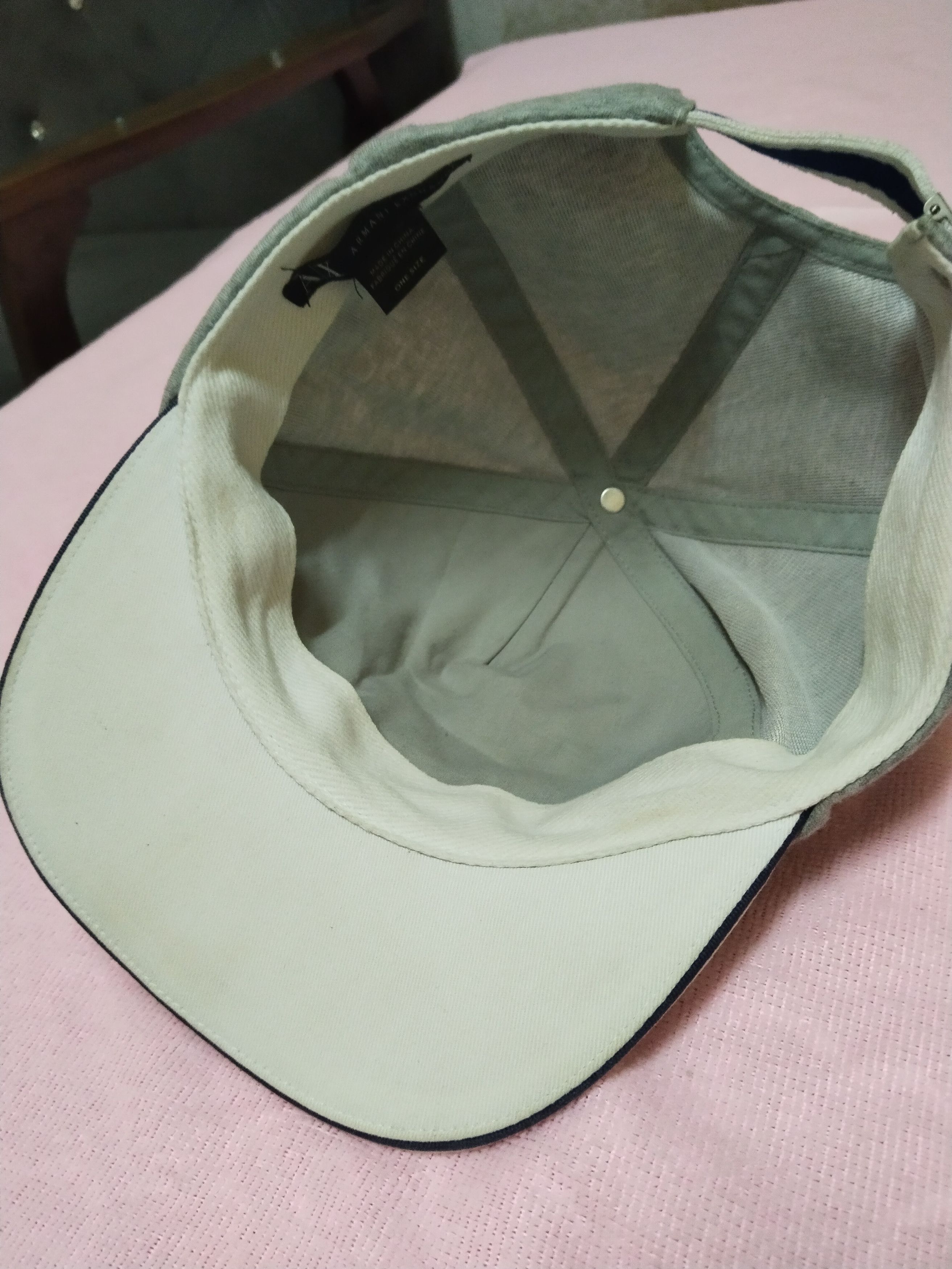 Armani Exchange RARE SHORT BRIM ARMANI EXCHANGE CAP Size ONE SIZE - 5 Thumbnail