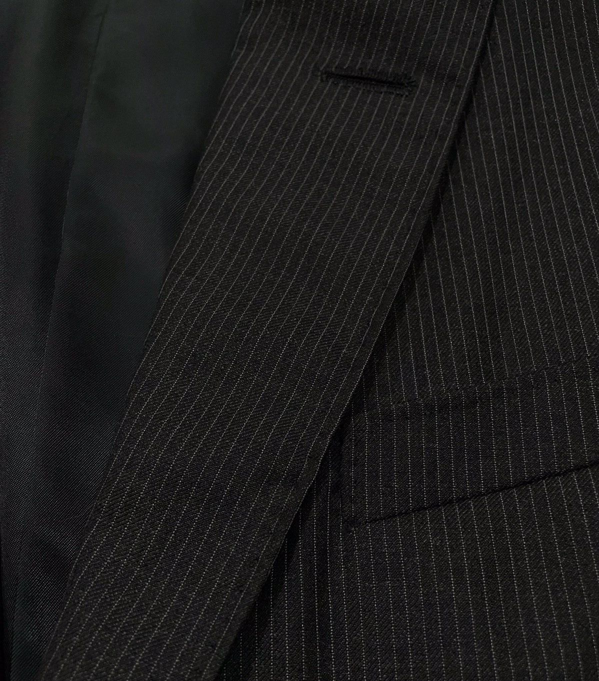 Loro Piana 1995 Tailored Pinstripes Blazer Size US M / EU 48-50 / 2 - 5 Thumbnail