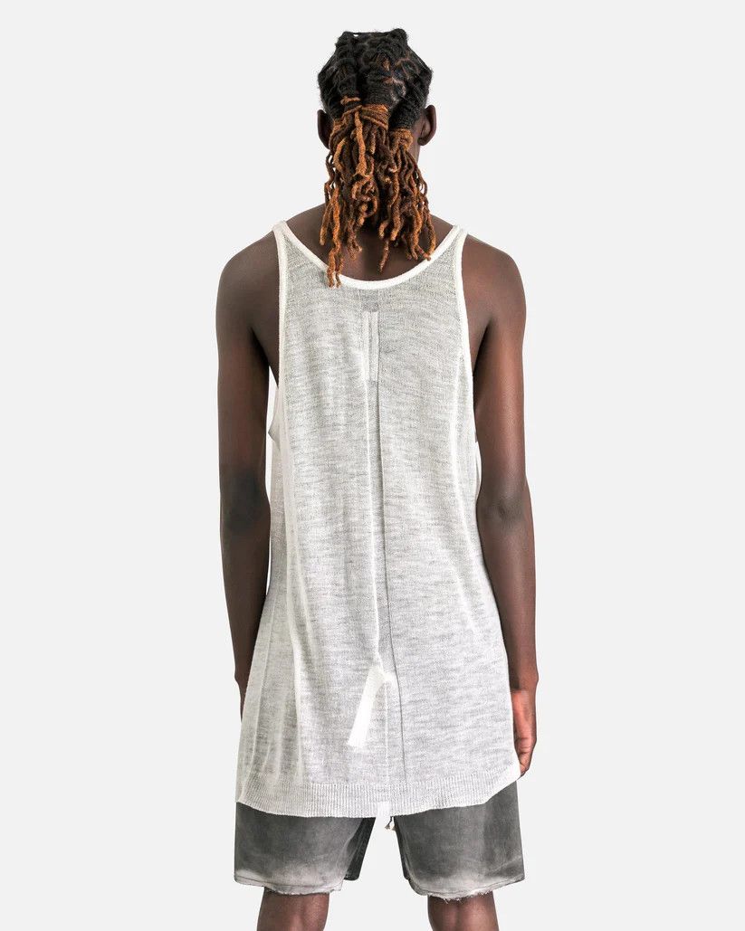 Rick Owens o1s1v1r1oon0825 Size: OS/ Tank Top in Milk/White Size US S / EU 44-46 / 1 - 2 Thumbnail