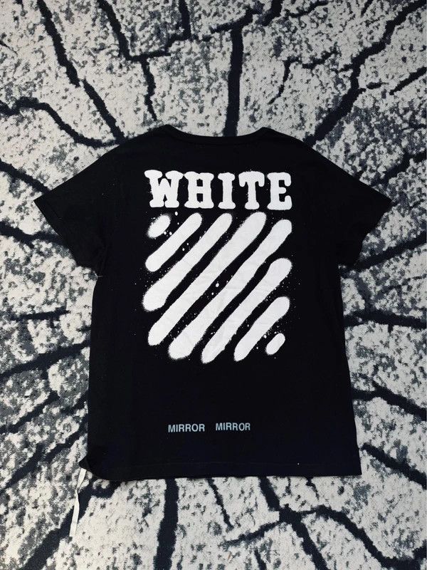 Off-White Vintage Offwhite t-shirt black logo white M Size US M / EU 48-50 / 2 - 2 Thumbnail