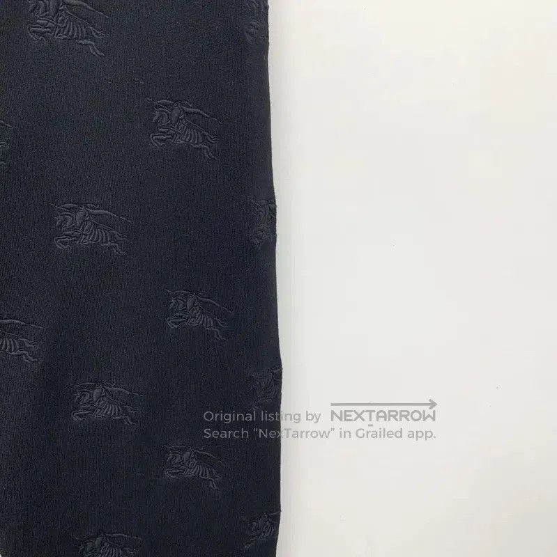 Burberry Burberry Black Cotton Relaxed Pants. Size 23" - 4 Thumbnail