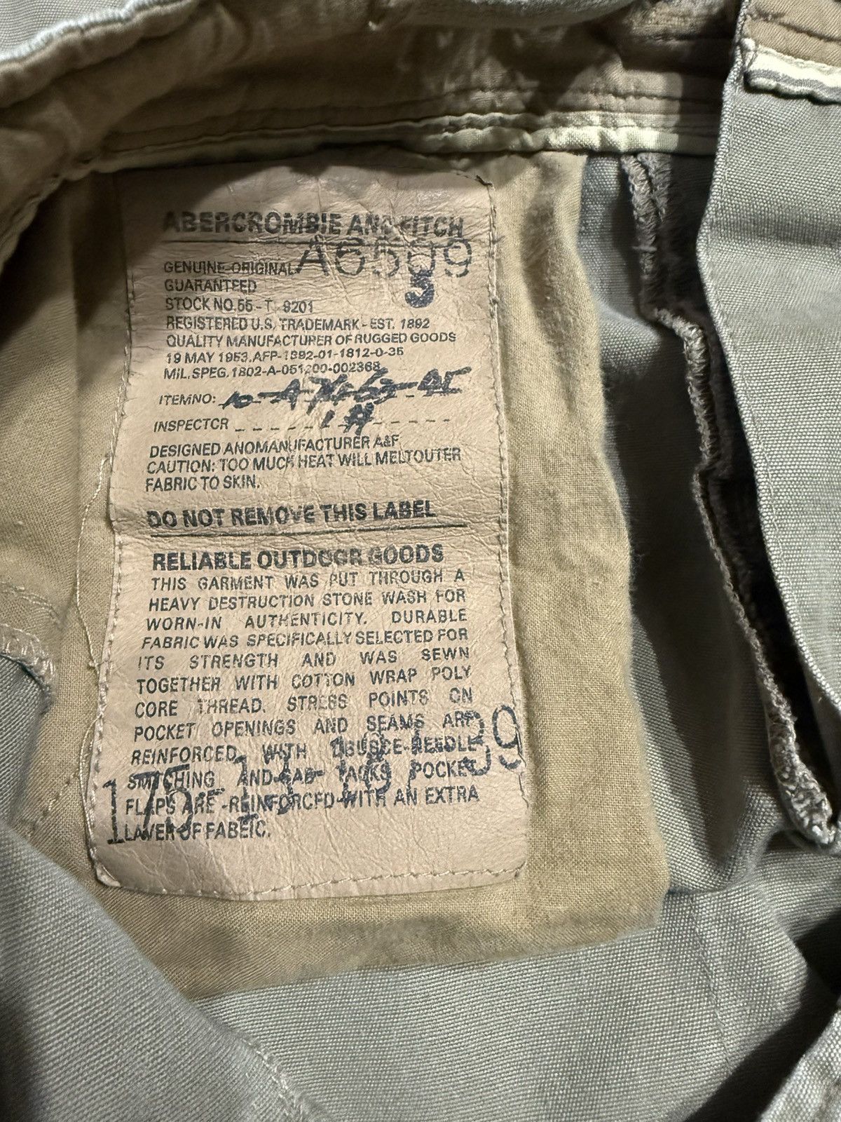 Abercrombie & Fitch Abercrombie and fitch paratrooper pants Size US 32 / EU 48 - 7 Thumbnail