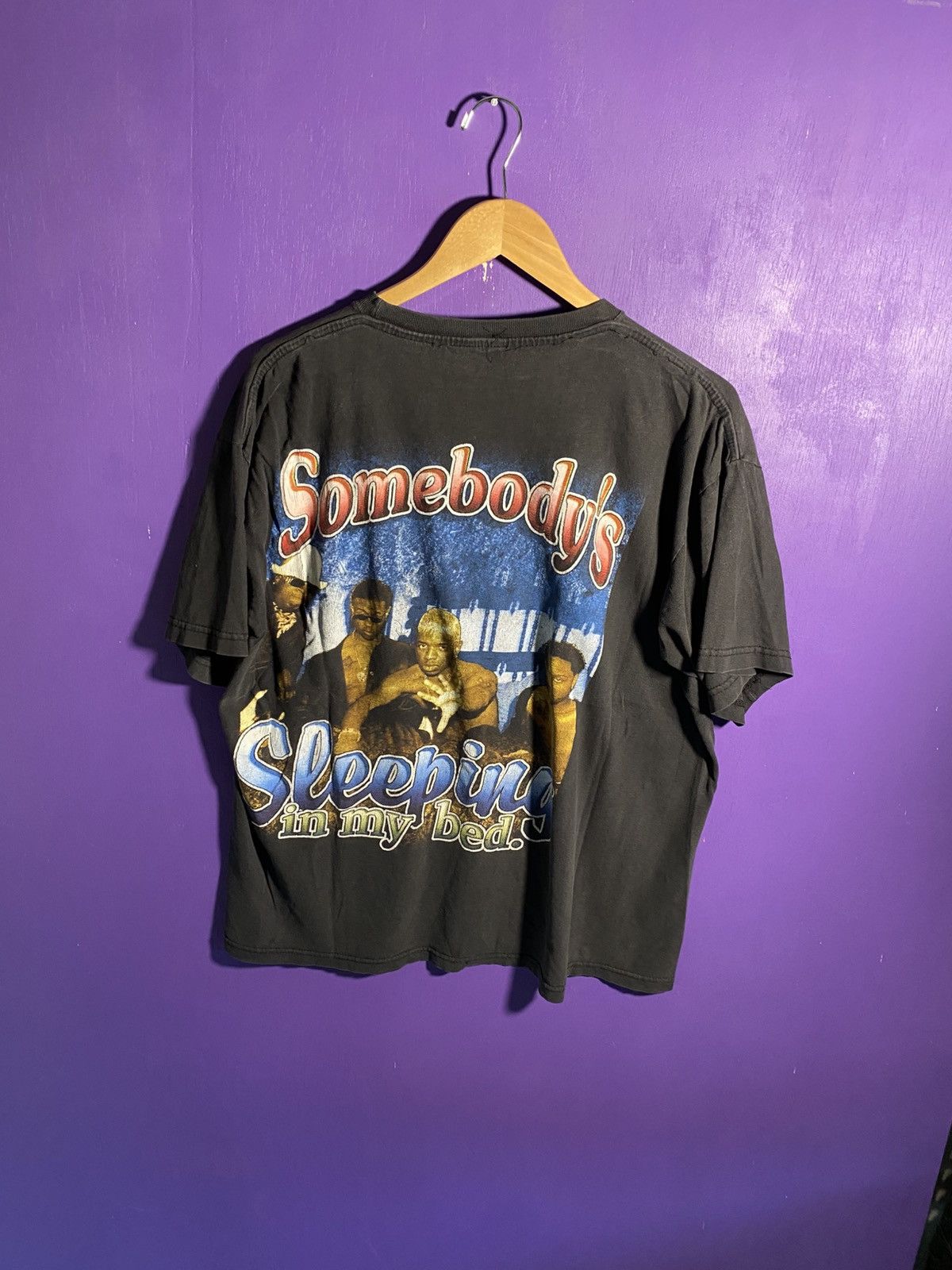 Rap Tees Vintage 90s Dru Hill somebody sleeping in my bed rap tee Size US XL / EU 56 / 4 - 2 Thumbnail