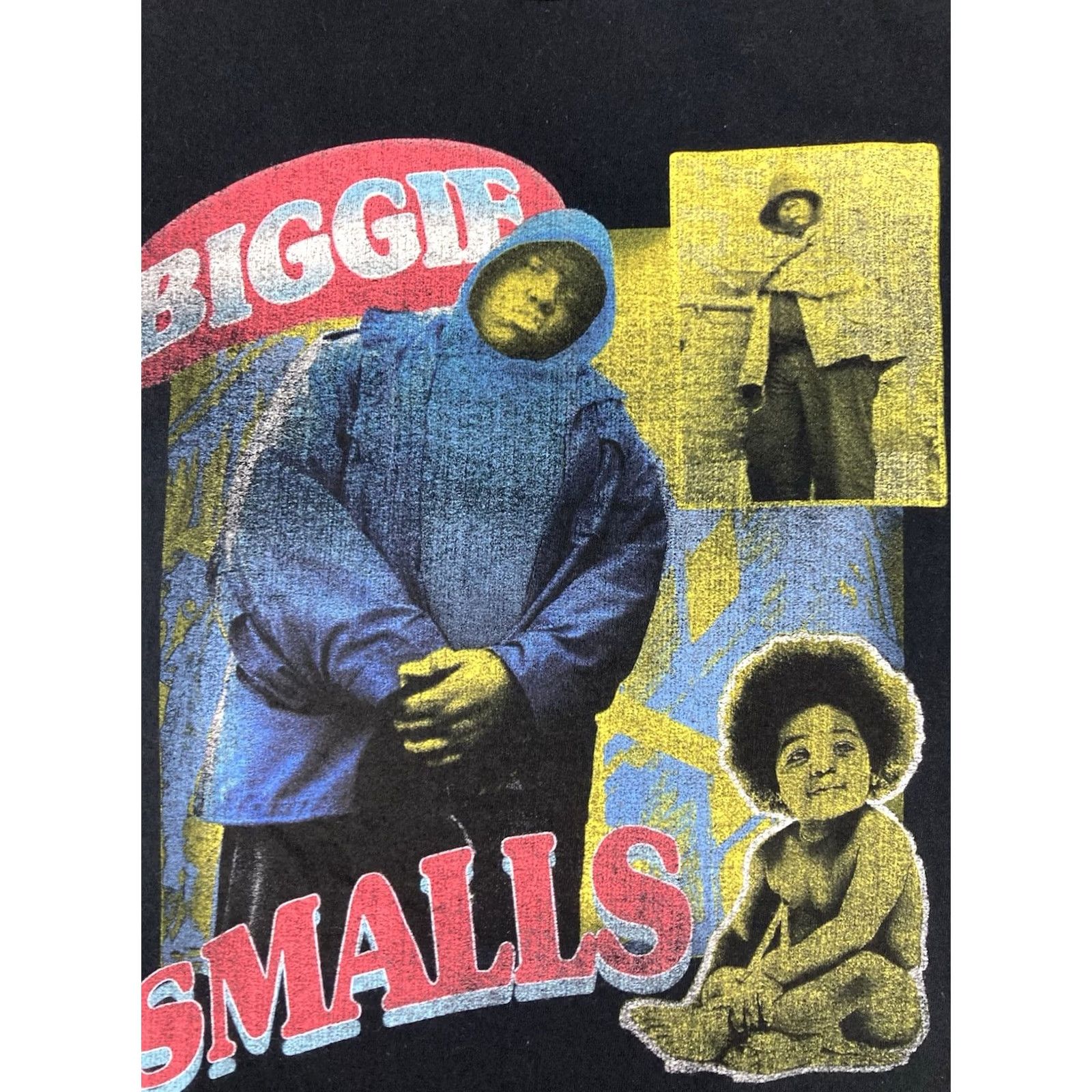 Vintage VINTAGE The Notorious BIG Biggie Smalls Picture Retro Graphic T-shirt Women Small Music Shirt, Women, Black, Size S Size S / US 4 / IT 40 - 2 Thumbnail