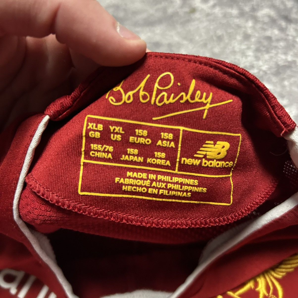 New Balance New Balance FC Liverpool 2019 home soccer jersey Size US S / EU 44-46 / 1 - 8 Thumbnail