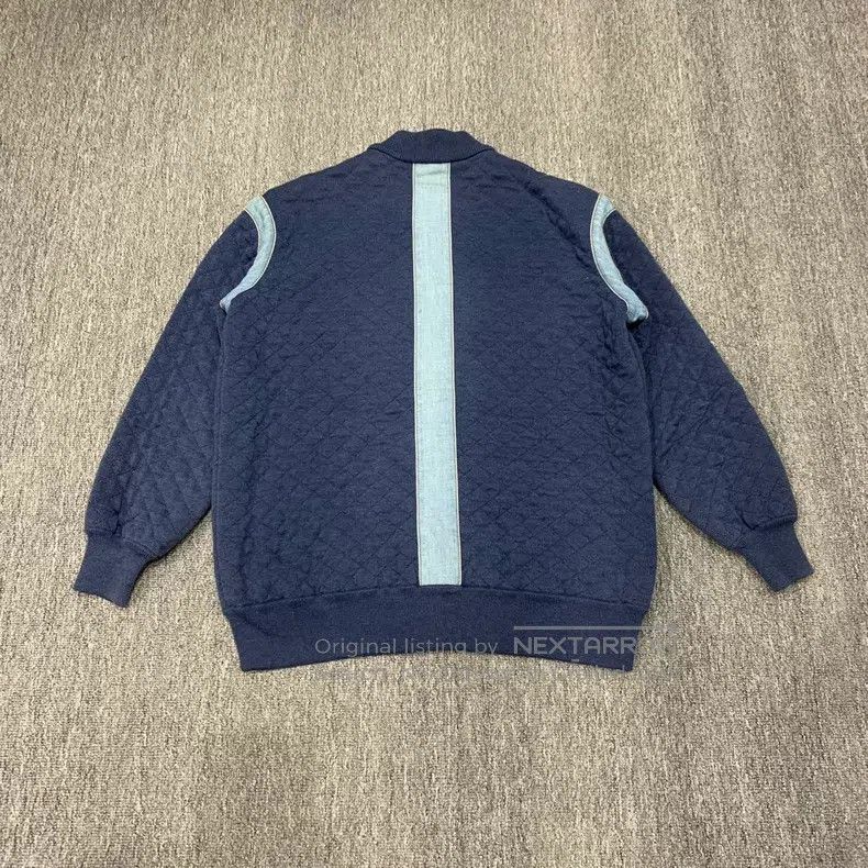 Chanel Chanel Diamond buckle denim stitching cotton jacket Size XXS / US 00 / IT 34 - 2 Thumbnail