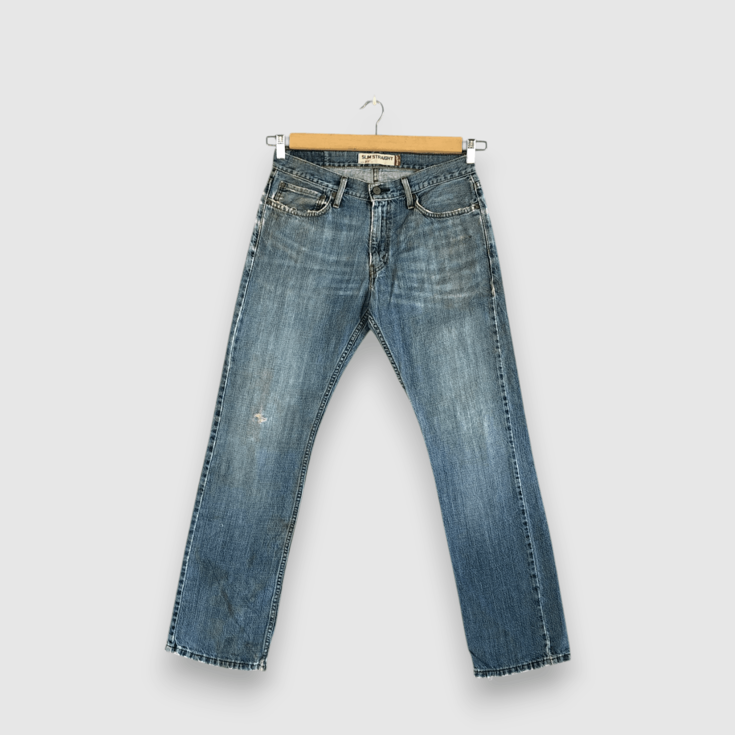 Levi's Vintage Y2K Levis Flare Jeans Levi's Faded Light Wash Denim Size US 32 / EU 48 - 1 Thumbnail