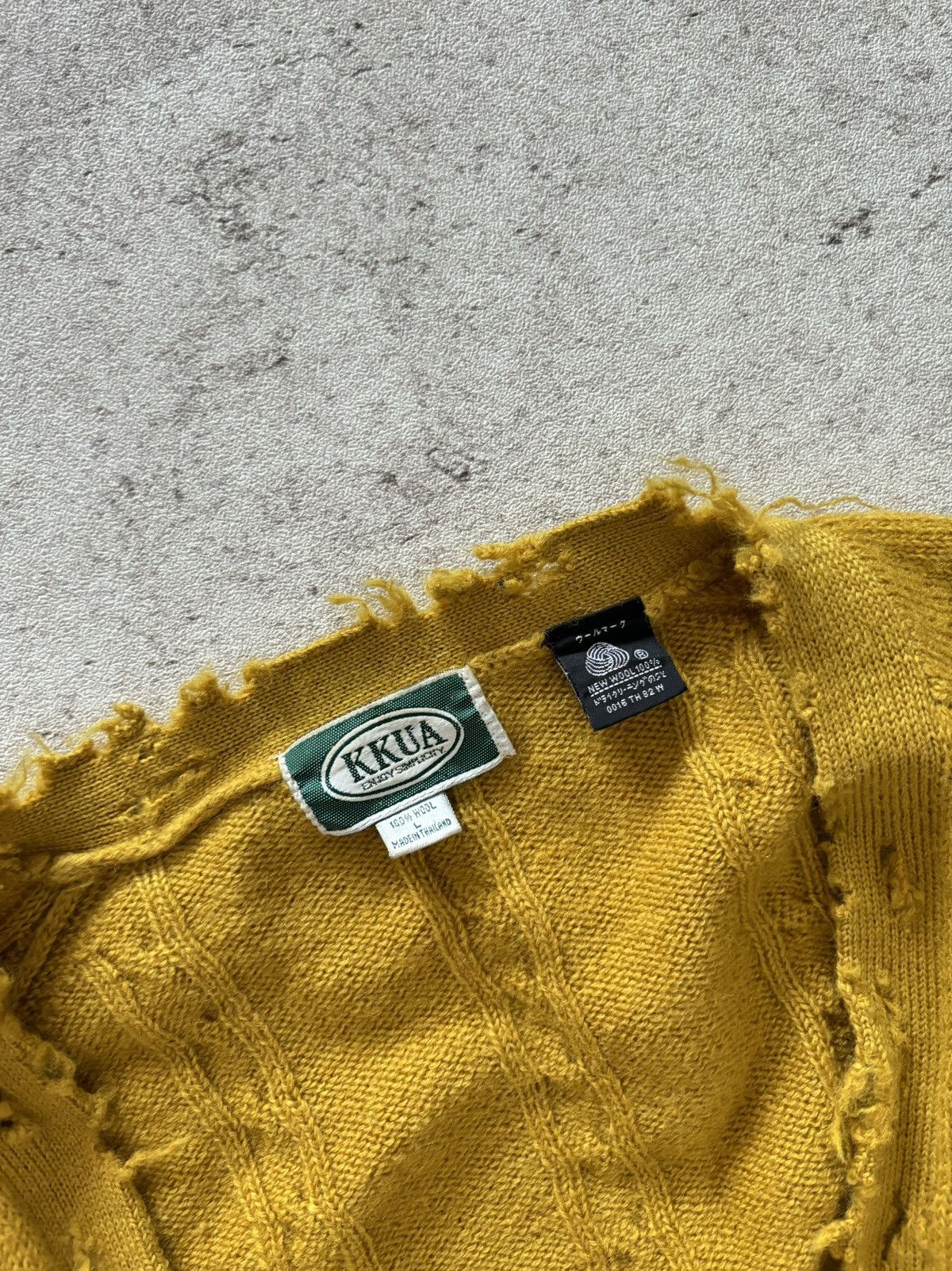 Vintage Vintage Cardigan Knit Wool from KKU Size US M / EU 48-50 / 2 - 3 Thumbnail