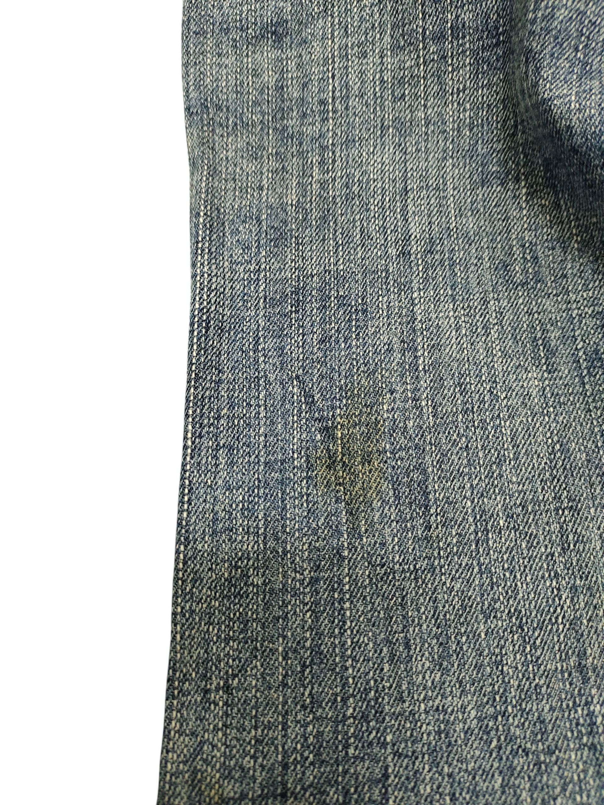 Levi's Vintage Levis 533 Relaxed Distress Faded Denim Jeans Size US 31 - 13 Thumbnail