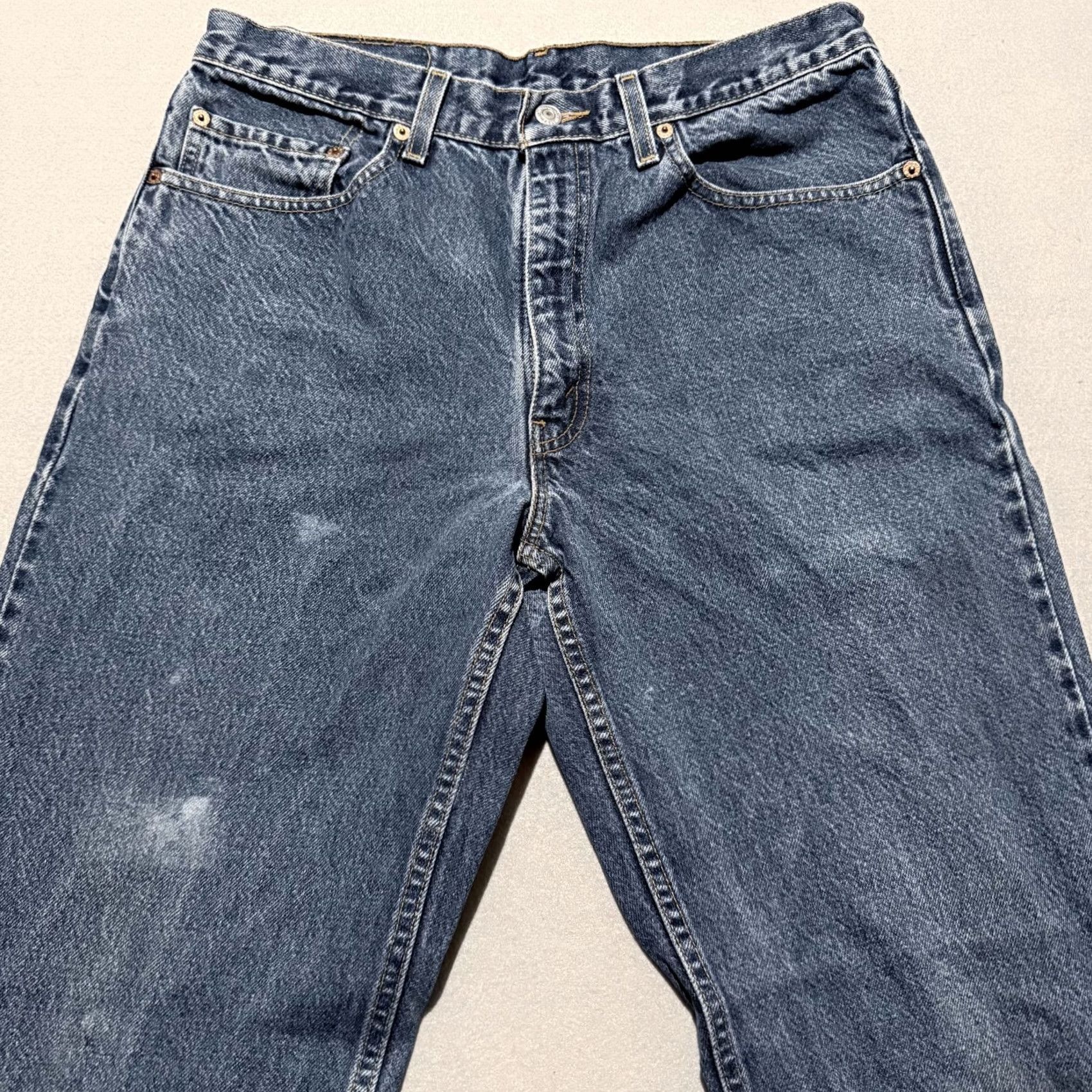 Levi's Levi's Straight Jeans Men's Blue Denim Mid Rise Classic Pockets 32X30 Size US 32 / EU 48 - 3 Thumbnail