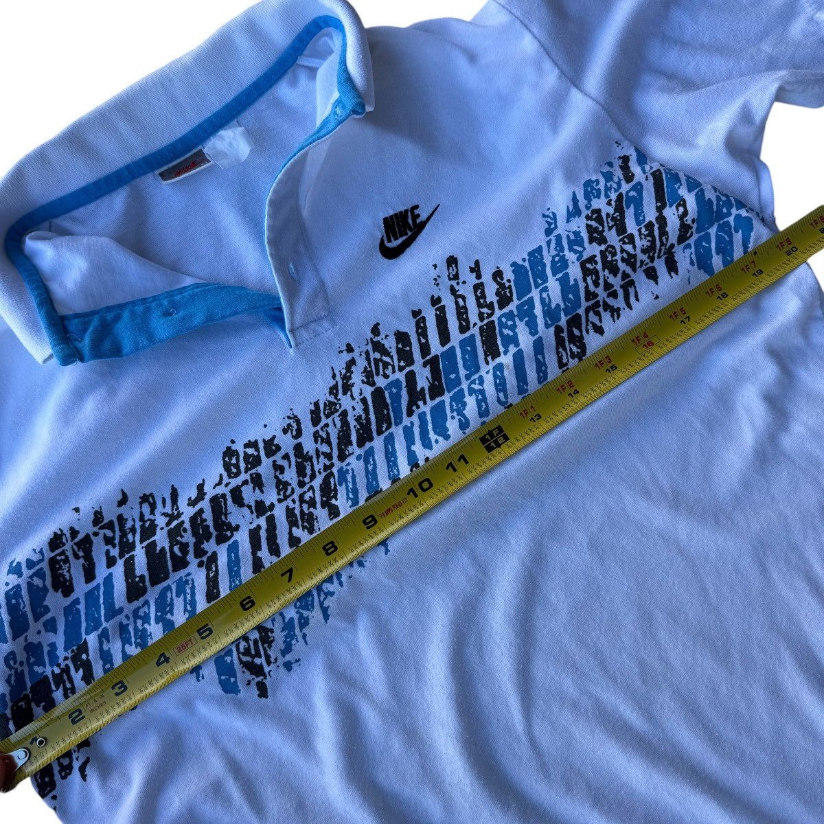 Nike × Vintage 80s Single Stiched Nike Court Tennis Vintage Polo Tee Shirt Size US M / EU 48-50 / 2 - 12 Thumbnail