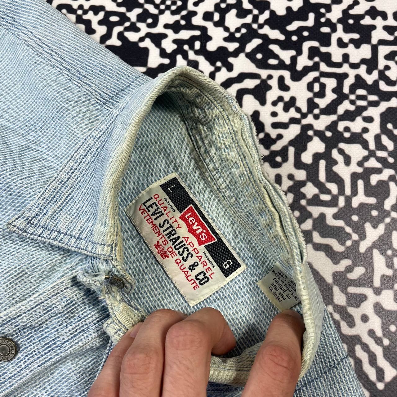Levi's Vintage Clothing Vintage 90s Levis Rare Western Work Wear Style Shirt Size US L / EU 52-54 / 3 - 13 Thumbnail
