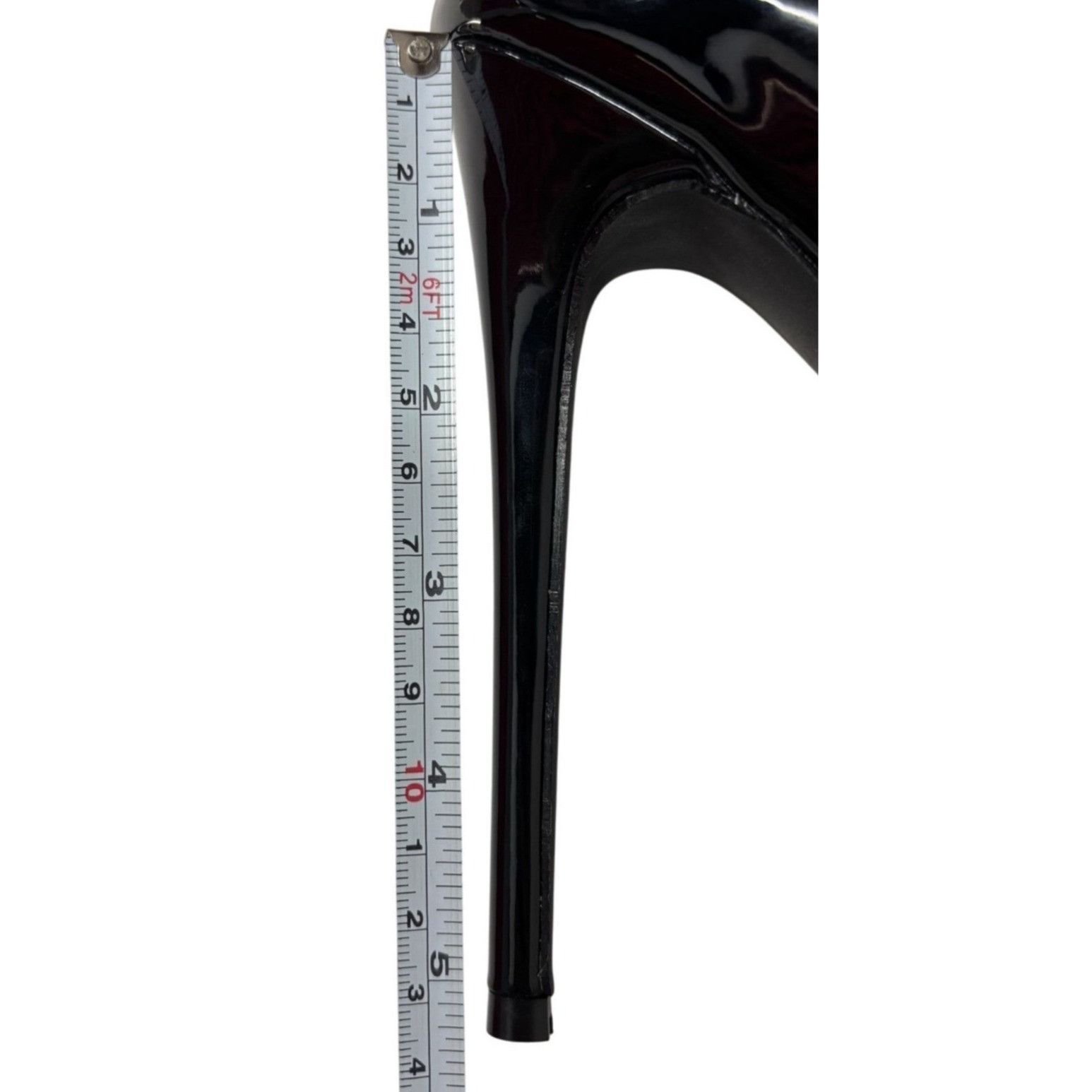 Other OLIVIA FERGUSON / Cassandra / Black Patent / Leather / Open- Size US 8.5 / IT 38.5 - 5 Thumbnail