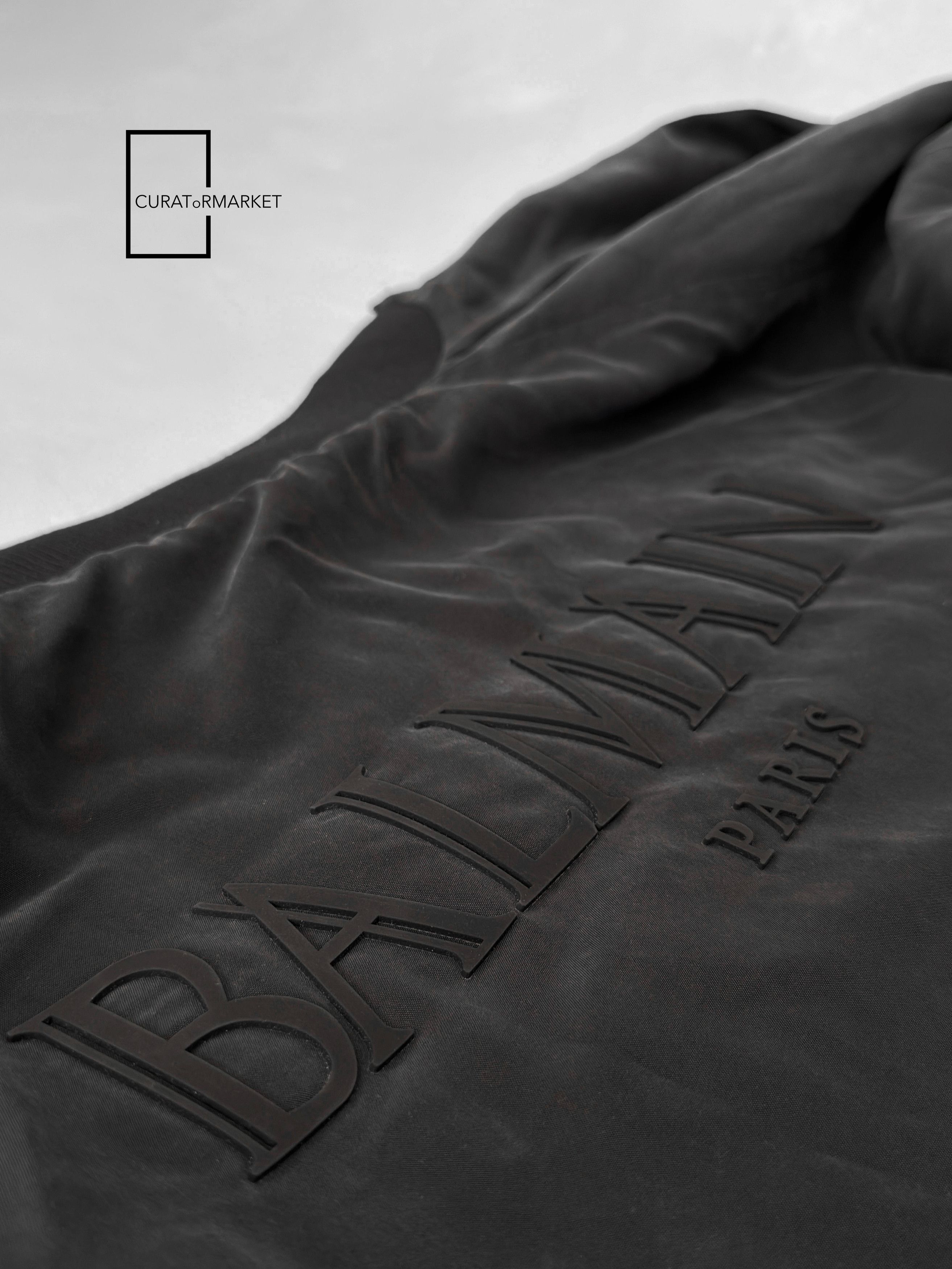Balmain EU46 Relaxed Art Sky Print Reversible Embossed Logo Zip SS23 Size US S / EU 44-46 / 1 - 21 Thumbnail
