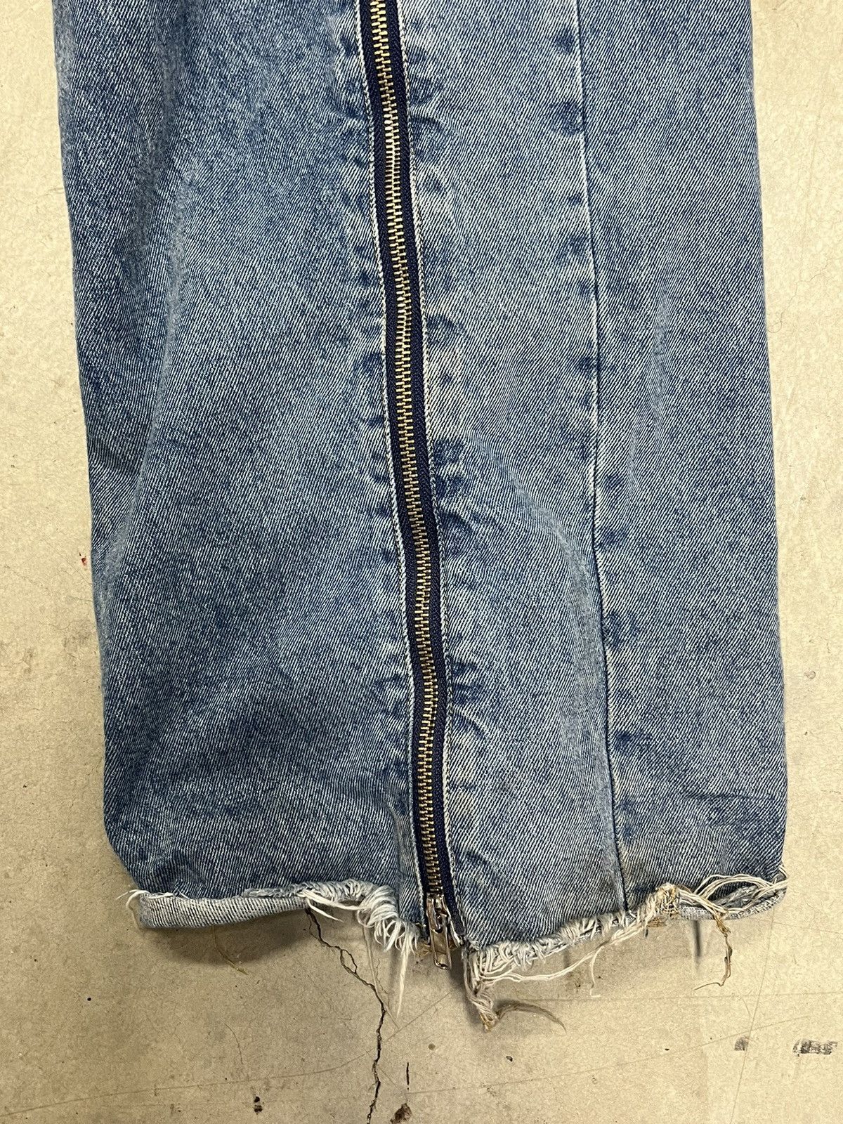 Japanese Brand Paynestar “Heroin” Banana Flare zip denim Size US 36 / EU 52 - 5 Thumbnail