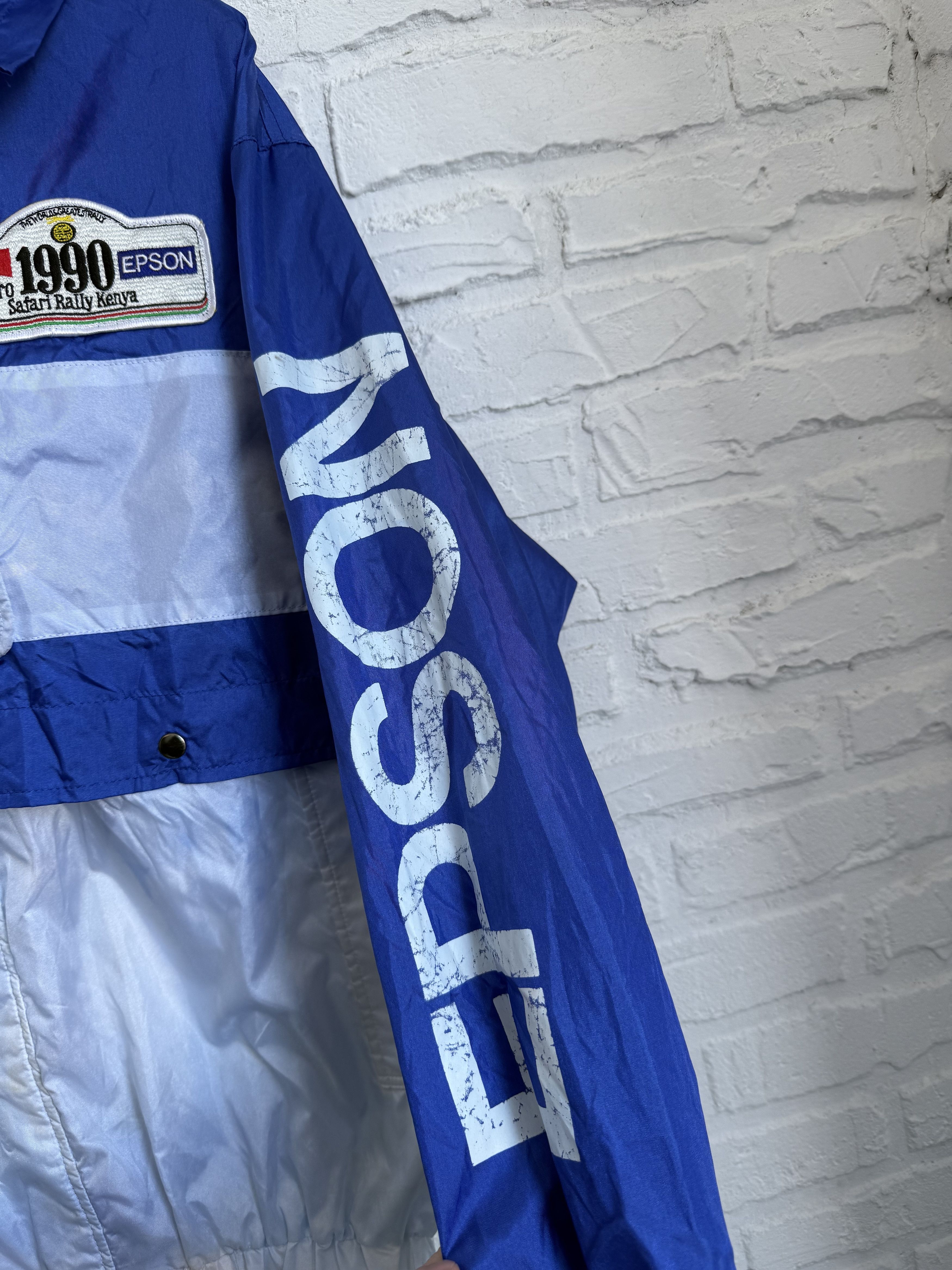 Marlboro Vintage 1990 Safari Rally Kenya Marlboro Epson Racing jacket Size US M / EU 48-50 / 2 - 3 Thumbnail