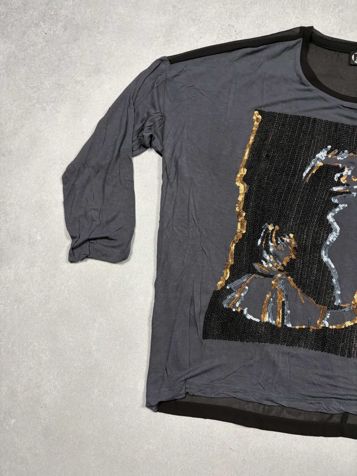 Andy Warhol Andy Warhol Pepe Jeans 2000s Sequin Graphic Top Pop Art Y2K Size S / US 4 / IT 40 - 4 Thumbnail