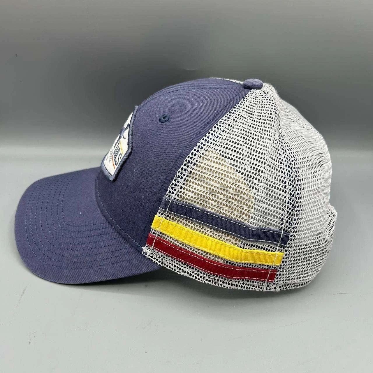 Other Salty Tails Coastal & Free Trucker Hat Men Purple Snap Back Size ONE SIZE - 5 Thumbnail