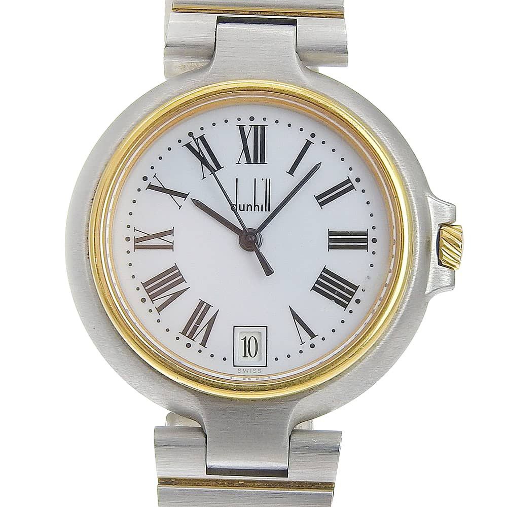 Other Dunhill Dunhill Stainless Steel Quartz Watch Metal Quartz DUTY FREE for USA Size ONE SIZE - 1 Thumbnail