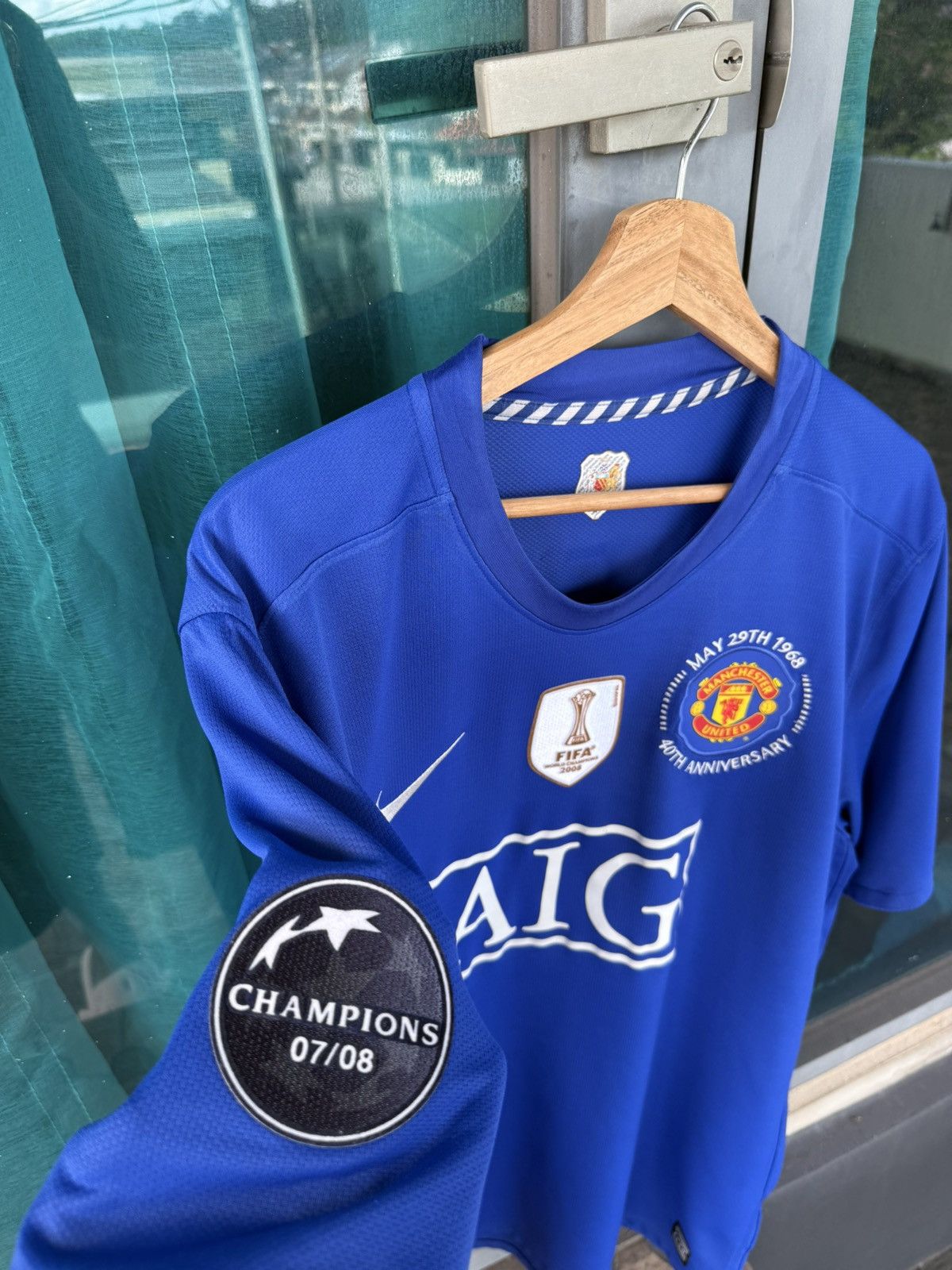 Nike Manchester United 2008 Ronaldo #7 Size US XXL / EU 58 / 5 - 2 Thumbnail
