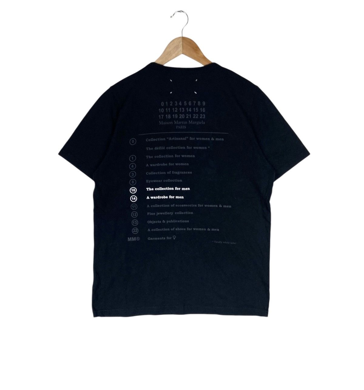 Maison Margiela AW 12/13 Maison Martin Margiela Paris Stamp Logo T-Shirt Size US M / EU 48-50 / 2 - 1 Thumbnail
