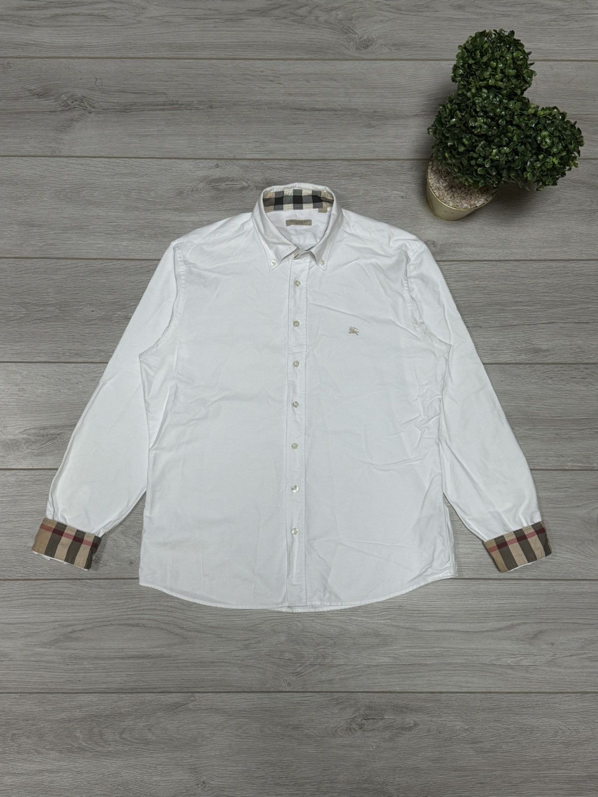 Burberry Burberry shirt buttons nova check overshot Size US L / EU 52-54 / 3 - 1 Thumbnail