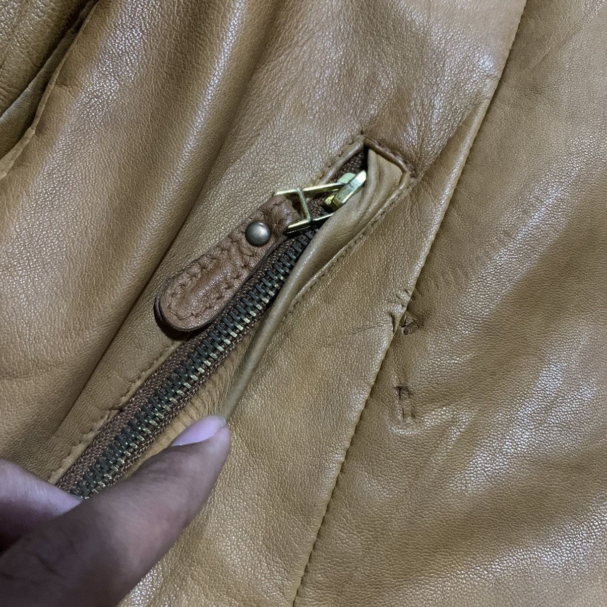 Massimo Dutti Mossimo Dutti Leather Jacket Size M / US 6-8 / IT 42-44 - 12 Thumbnail